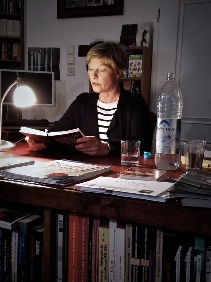 Lesung in der Münchner Buchhandlung Glatteis, © Annegret Scholz