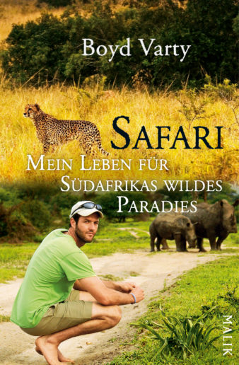Coverfoto Boyd Varty, Afrika, übersetzt von Andrea O'Brien und Ursula Wulfekamp