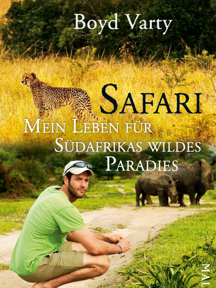 Coverfoto Boyd Varty, Afrika, übersetzt von Andrea O'Brien und Ursula Wulfekamp